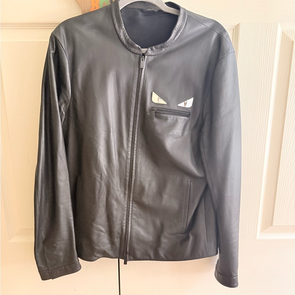 Fendi Black Lightweight Shirt Jacket